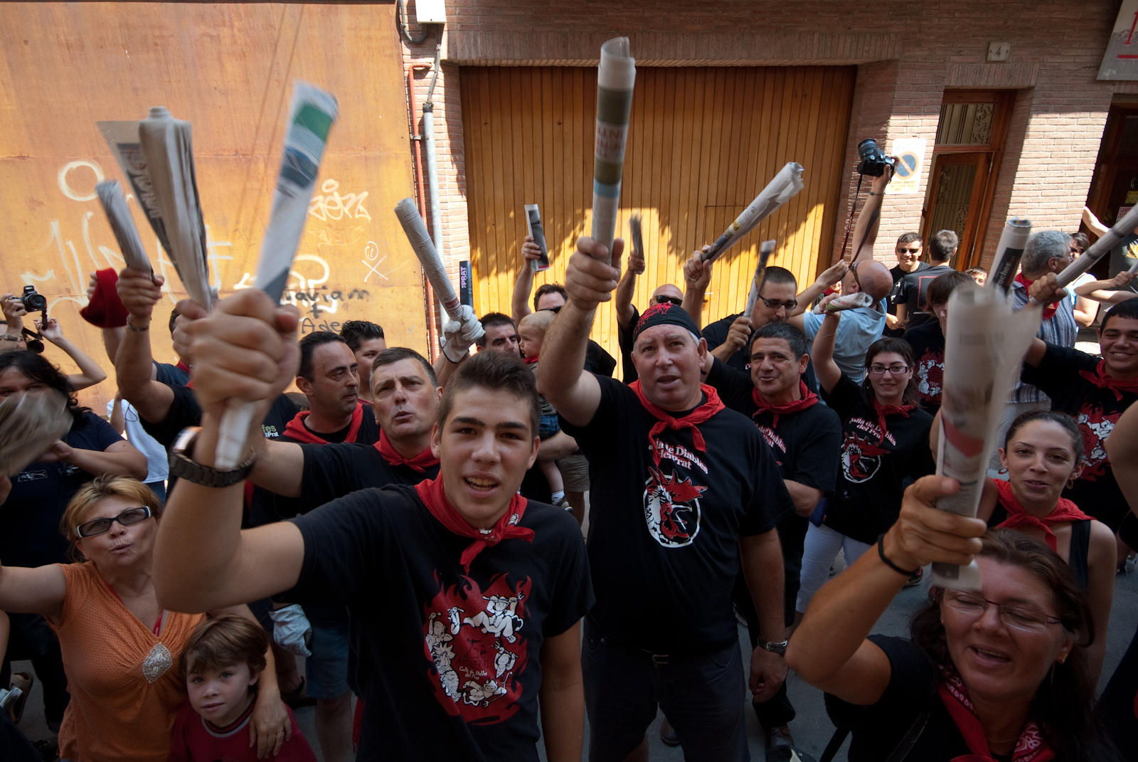 Cantant a Sant Pollín!